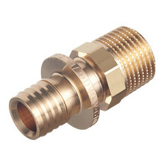 Соединитель прямой Tece 20 мм х R 1/2 НР(ш) с ниппелем латунный (765503) - фото 1