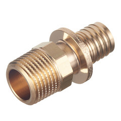 Соединитель прямой Tece 20 мм х R 1/2 НР(ш) с ниппелем латунный (765503) - фото 2