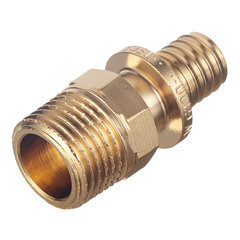 Соединитель прямой Tece 16 мм х R 1/2 НР(ш) с ниппелем латунный (765502) - фото 3