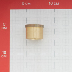 Гильза монтажная Tece 25 мм для труб Tece flex латунная (734525) - фото 2