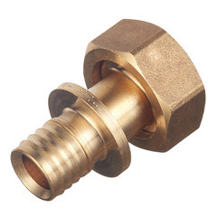 Соединитель прямой Tece 20 мм х 3/4 ВР(г) с накидной гайкой латунный (767572) - фото 1