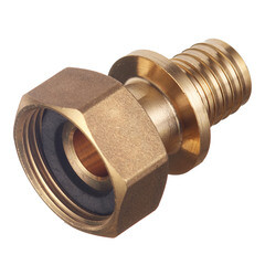 Соединитель прямой Tece 20 мм х 3/4 ВР(г) с накидной гайкой латунный (767572) - фото 3