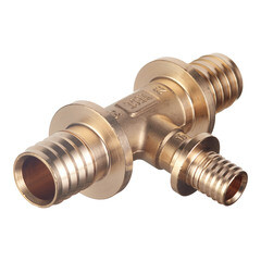 Тройник Tece 25 х 16 х 25 мм редукционный латунный (760514) - фото 1