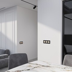 Выключатель Werkel двухклавишный встраиваемый шампань сенсорный с подсветкой (a063604) - фото 2