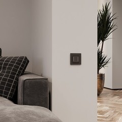 Выключатель Werkel двухклавишный встраиваемый черный сенсорный с подсветкой (a063602) - фото 4