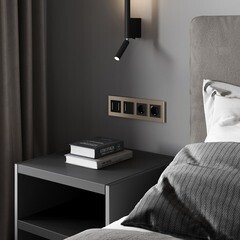 Выключатель Werkel одноклавишный встраиваемый черный сенсорный с подсветкой (a063601) - фото 3