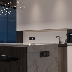 Выключатель Werkel одноклавишный встраиваемый черный сенсорный с подсветкой (a063601) - фото 2