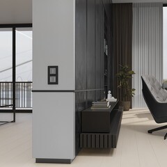 Выключатель Werkel одноклавишный встраиваемый серебряный сенсорный с подсветкой (a063599) - фото 2