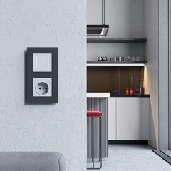 Выключатель Werkel двухклавишный встраиваемый белый сенсорный с подсветкой (a063598) - фото 2