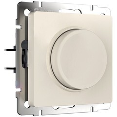Изображение товара Диммер Werkel встраиваемый айвори матовый поворотно-нажимной (a062422)