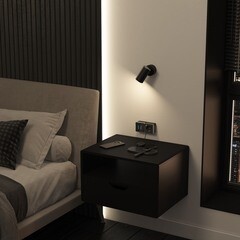 Розетка Werkel Gallant накладная черная со шторками с USB-A/ Type-C (a057702) - фото 3