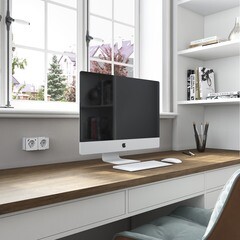 Розетка Werkel Gallant накладная белая со шторками с USB-A/ Type-C (a057698) - фото 3