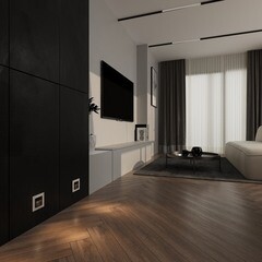 Подсветка для лестниц встраиваемая светодиодная черная 1 Вт 3300-6500К IP20 Werkel (a062471) - фото 4