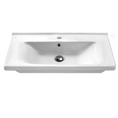 Тумба под раковину АСБ-Мебель Агата 80 см напольная дуб крафт/серая (80062) - фото 5