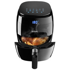 Аэрогриль Kitfort КТ-2202 черный - фото 1