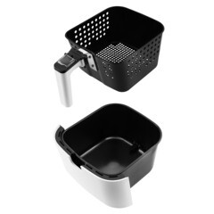 Аэрогриль Kitfort КТ-2217 черный/белый - фото 6