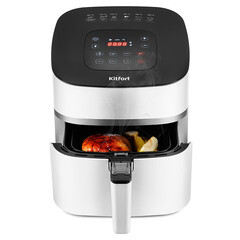 Аэрогриль Kitfort КТ-2217 черный/белый - фото 3