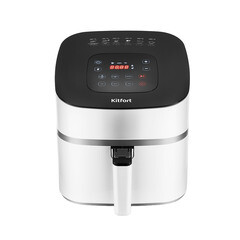 Аэрогриль Kitfort КТ-2217 черный/белый - фото 1
