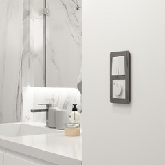 Выключатель Werkel двухклавишный встраиваемый белый матовый проходной с подсветкой (a062402) - фото 3