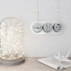 Розетка Werkel Ретро накладная матовый хром (a044922) - фото 3