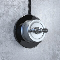 Выключатель Werkel Ретро двухклавишный накладной матовый хром на 4 положения (a044913) - фото 7