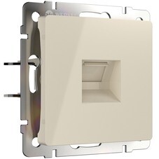 Розетка компьютерная Werkel встраиваемая слоновая кость RJ45 (a051467)