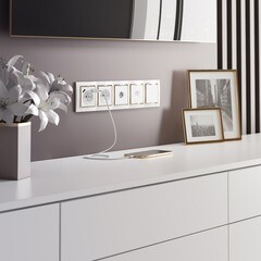 Розетка Werkel встраиваемая белая с 2хUSB-А (a051141) - фото 16