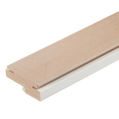 Коробка дверная телескопическая Мона/Честер 80х32х2100 мм эмаль белая (2,5 шт.) - фото 2