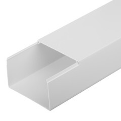 Кабель-канал Agis Profile 100х60 мм белый 2 м (60.01.100.60.200) - фото 2