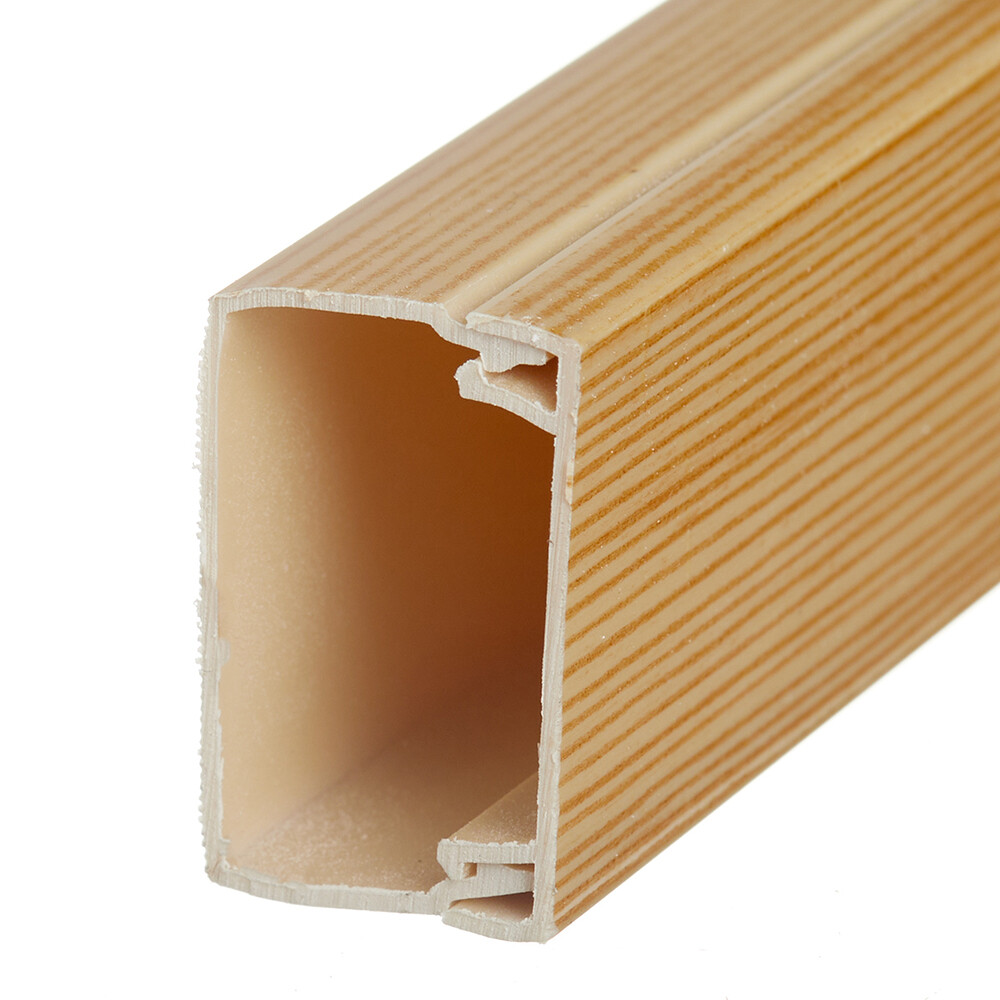 Изображение товара Кабель-канал Agis Profile Электрик 60.04.25.16.200 2 м сосна Изображение товара Кабель-канал Agis Profile Электрик 60.04.25.16.200 2 м сосна