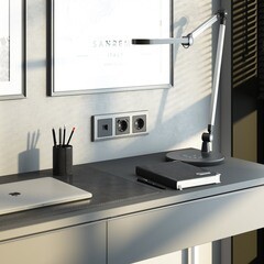 Розетка компьютерная Werkel встраиваемая графит матовый RJ45 (a063108) - фото 3