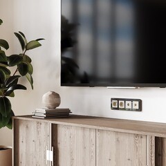 Розетка компьютерная Werkel встраиваемая айвори матовая RJ45 (a062428) - фото 2