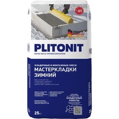 Изображение товара Клей для газобетона Plitonit Мастер Кладки зимний 25 кг
