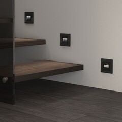 Датчик движения Werkel встраиваемый черный матовый (a054898) - фото 6