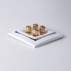 Розетка акустическая Werkel встраиваемая белая (a051140) - фото 7