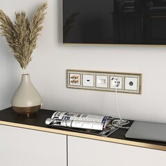 Розетка Werkel встраиваемая белая с 2хUSB-А (a051141) - фото 14