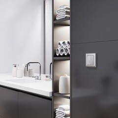 Рамка Werkel Stark одноместная серебряная матовая (a063453) - фото 4