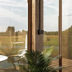 Выключатель Werkel Gallant двухклавишный накладной черный/хром (a050976) - фото 7