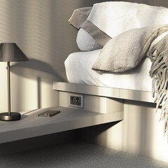 Розетка Werkel встраиваемая графит матовый (a063107) - фото 3