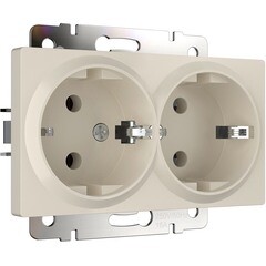 Изображение товара Розетка Werkel встраиваемая айвори матовая (a062427)