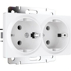 Изображение товара Розетка Werkel встраиваемая белая матовая (a062410)