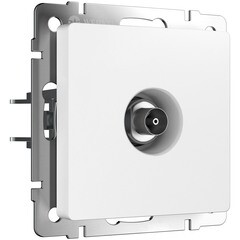 Изображение товара Розетка телевизионная Werkel встраиваемая белая матовая (a062409)