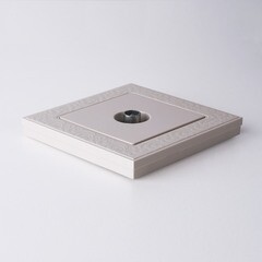 Розетка телевизионная Werkel встраиваемая слоновая кость (a051494) - фото 4