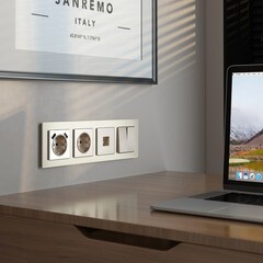 Рамка Werkel Senso четырехместная шампань (a064579) - фото 3