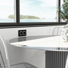 Рамка Werkel Senso двухместная черная (a064573) - фото 2