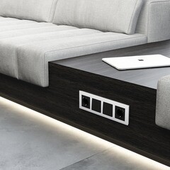 Рамка Werkel Senso четырехместная белая (a064567) - фото 2