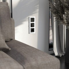 Рамка Werkel Senso трехместная белая (a064566) - фото 3