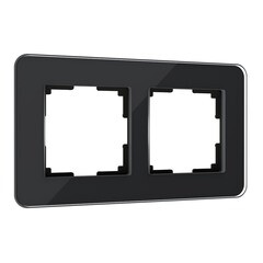 Изображение товара Рамка Werkel Elite двухместная черная (a063820)