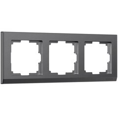 Изображение товара Рамка Werkel Stark трехместная графит матовая (a063117)