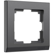 Рамка Werkel Stark одноместная графит матовая (a063115)